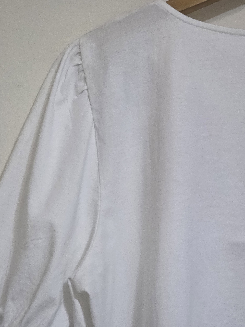 Talbots Embroidered Split Neck Top - Picture 7 of 11